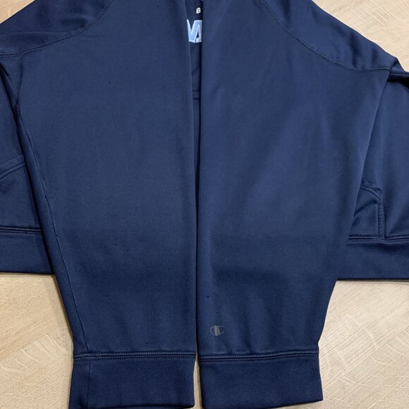 Champion UMaine University Of Maine Black Bears Hoodie Men's 2XL Navy Blue XXL - Picture 3 of 7